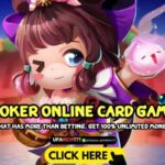 Poker online card game
